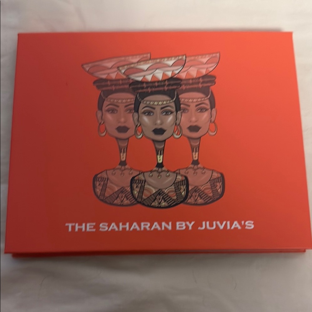 Juvia's Place The Saharan Palette - Bold Orange Design